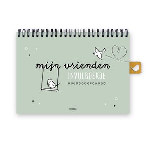 Friends booklet A5 | green