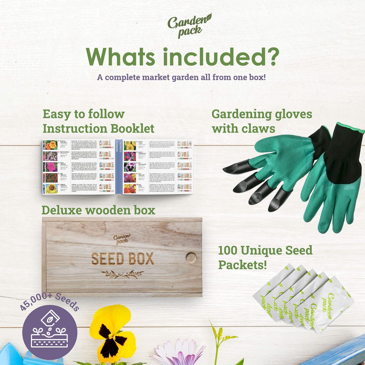 Grow Your Own 100 Seed Box