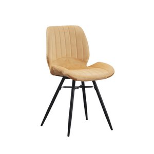 Barron chair yellow velvet