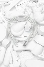Foggy Snow Lightning kabel · 1,2 meter · Fremstillet af genbrugsplast