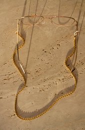 Chaine à lunettes Snake Gold
