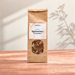 Organic rooibos tea with sea buckthorn
