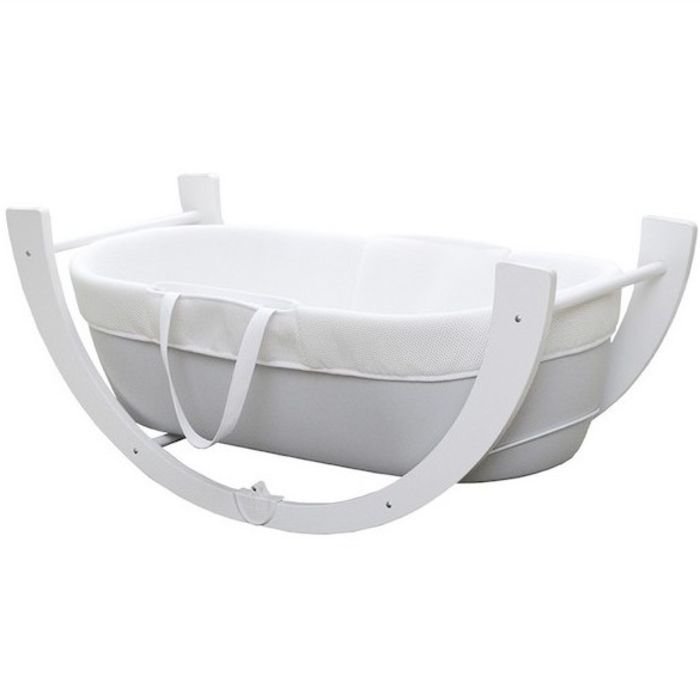 Baby cot with mattress and Dreami curved support