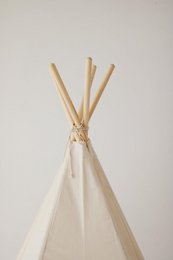 Tipi- und Mattenset „Beige“