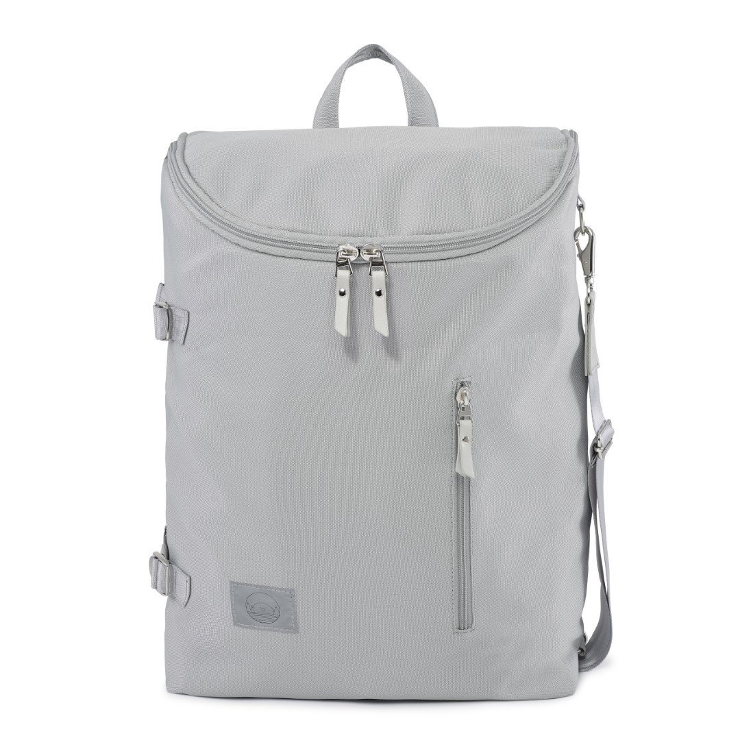 Gray ♻️ Recycled Polyester Diaper Bag