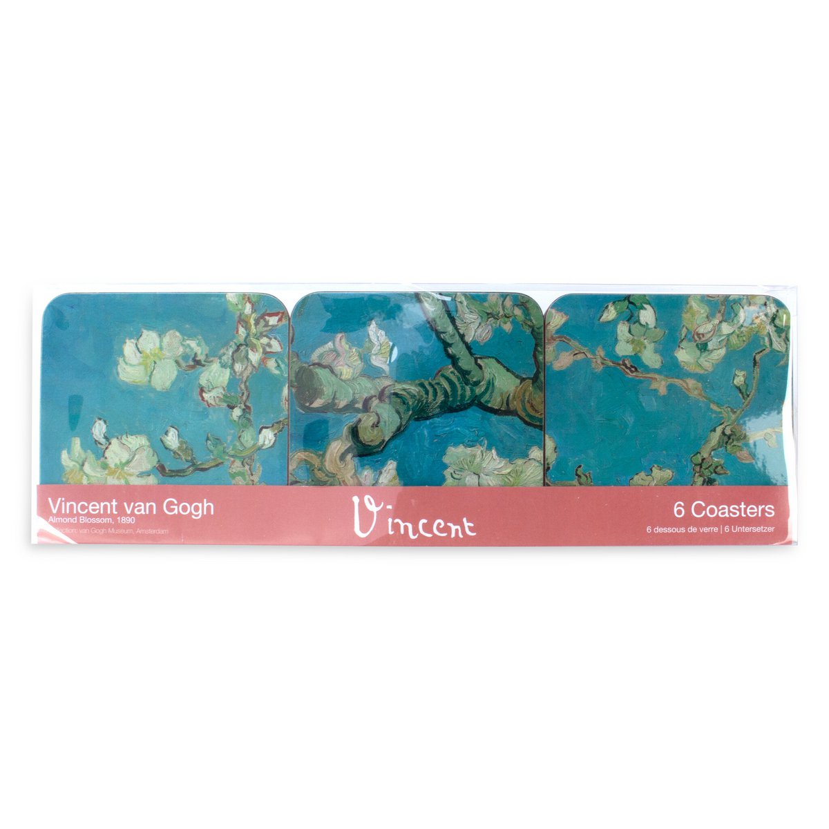 Coasters, Almond Blossom, Van Gogh