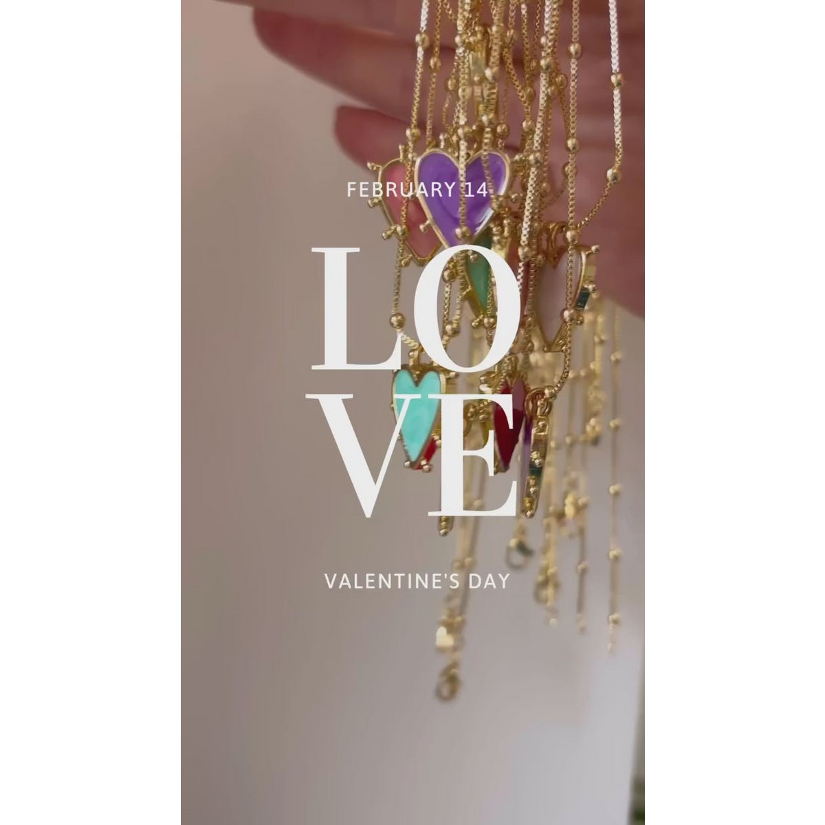 GIOIOSA – Gold Plated Heart Necklace