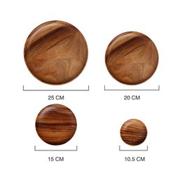 Wooden plate I Acacia