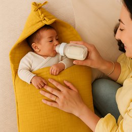 Honning økologisk bomuld Baby Nest