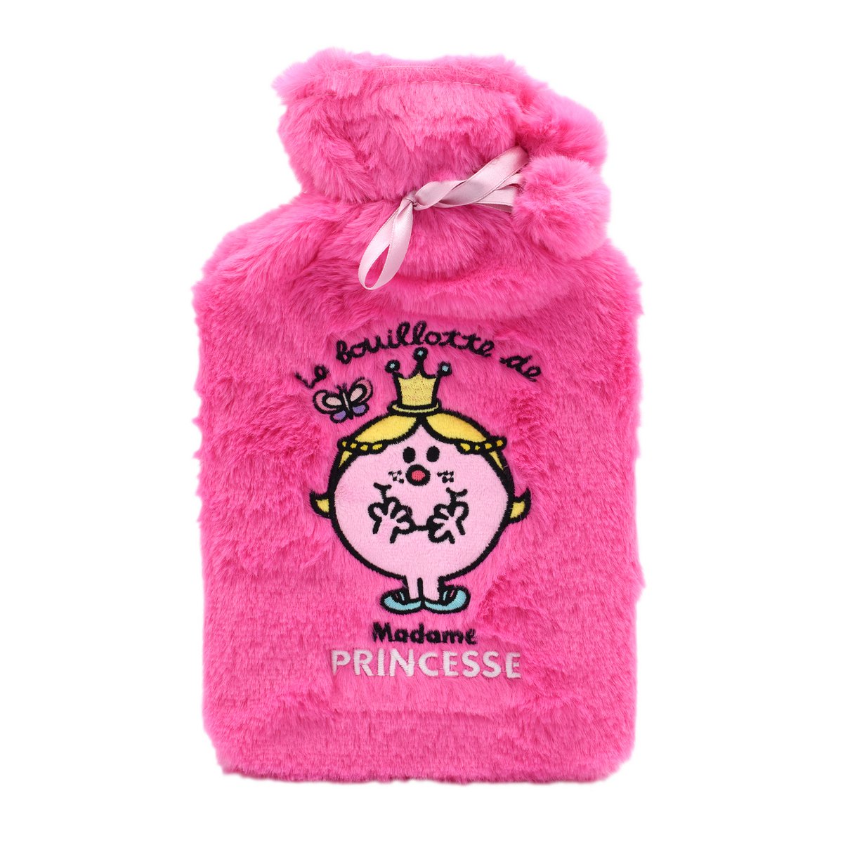😍 Madam Princess, Hot Water Bottle, with Cover, Hot Water Bottle for Hot Therapy, Hot Water, Rubber, Cold, Winter, Child, Adult