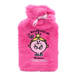 😍 Madam Princess, Hot Water Bottle, with Cover, Hot Water Bottle for Hot Therapy, Hot Water, Rubber, Cold, Winter, Child, Adult