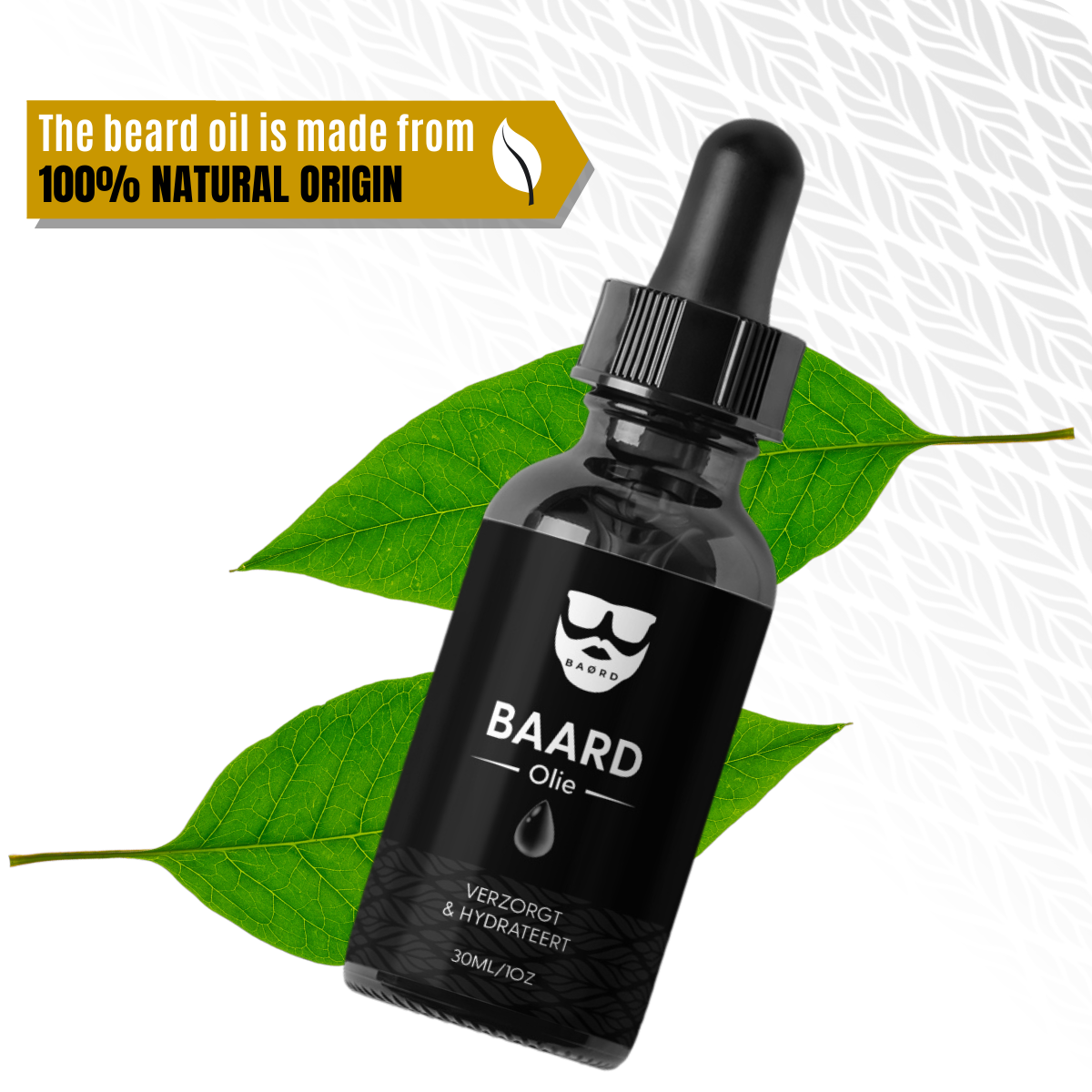 Beard Oil - 30ML - Natural - For Men