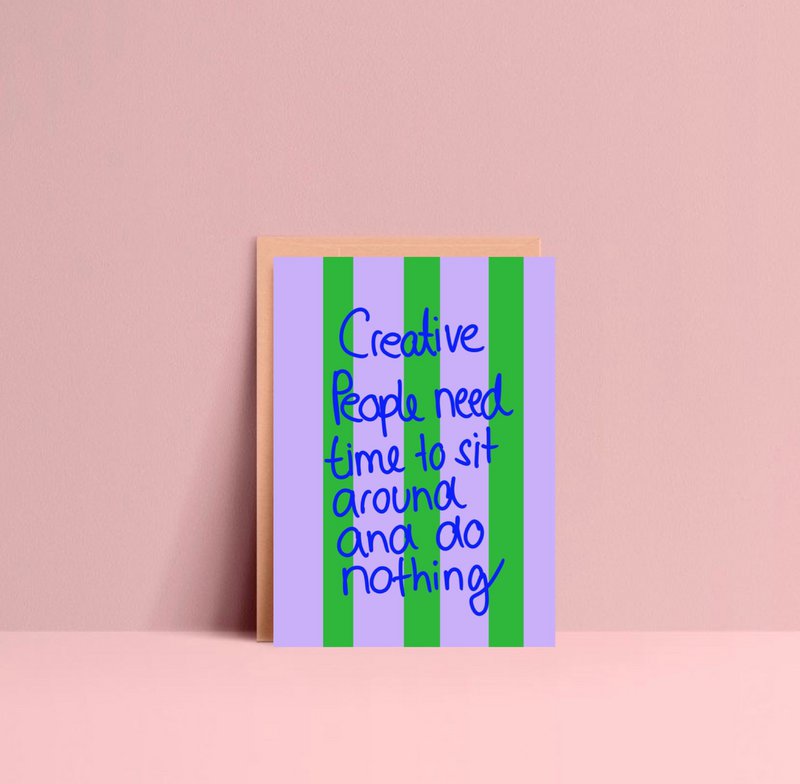 Creative People Postkarte