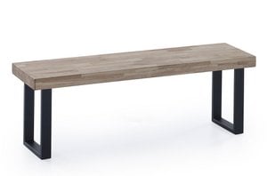 LOFT SITZBANK HONIGEICHE / SCHWARZ. OK1268 (8444)