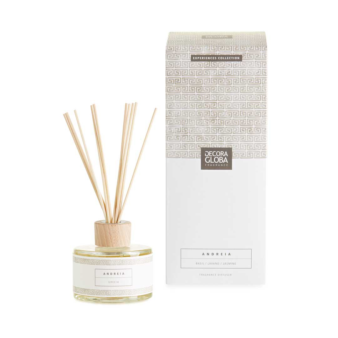 Scented Sticks Mikado Diffuser | Aromatic fresh and green fragrance | ANDREIA | 250ml/8.45 fl.oz