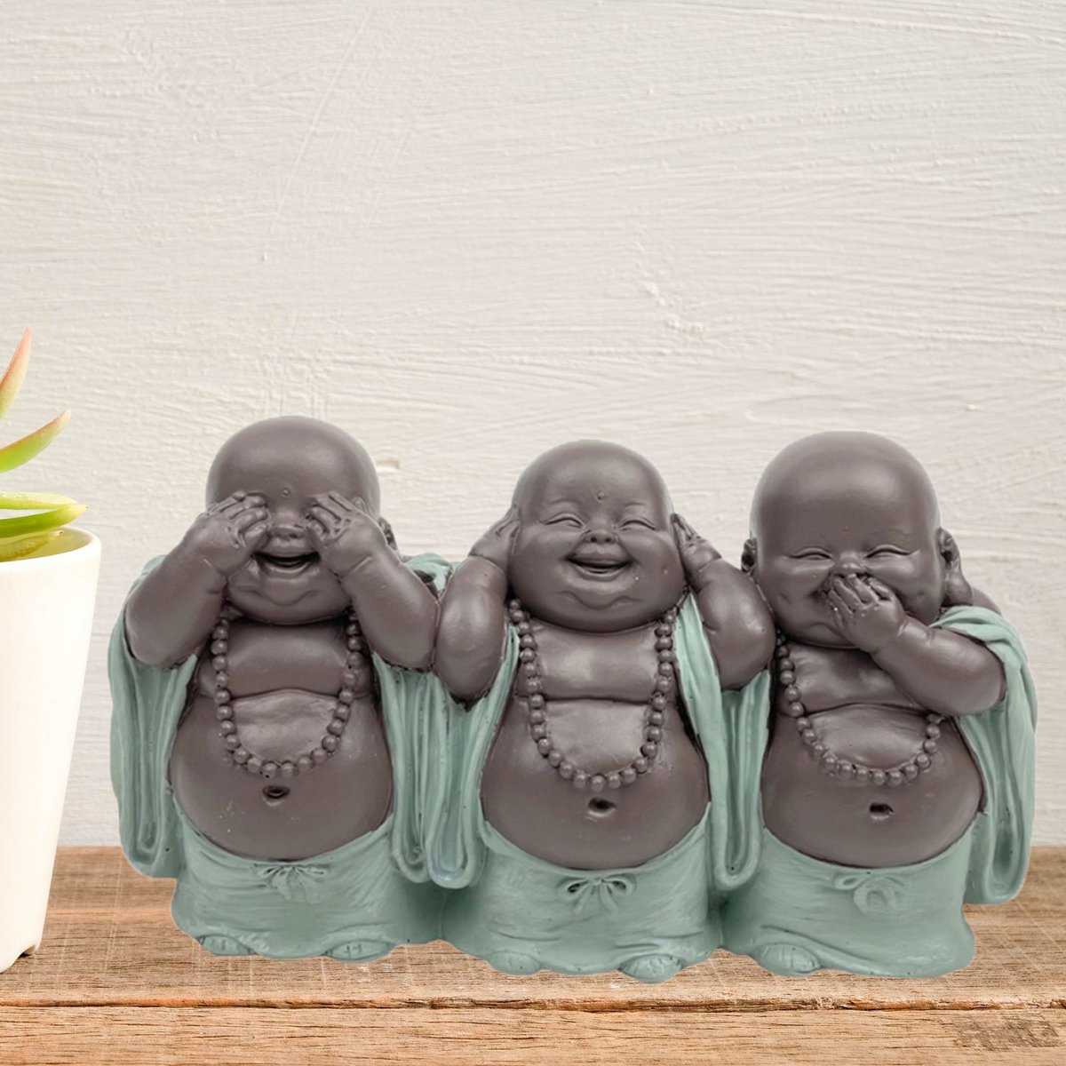 3 Bouddhas Rieurs
