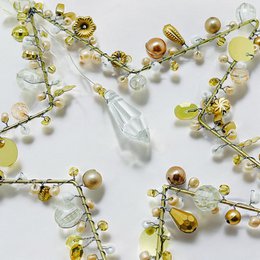 Decoratie SPARKLE ster goud