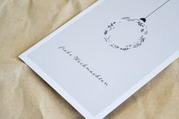 Postkarte "frohe Weihnachten"