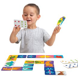 Jouons aux dominos Dino
