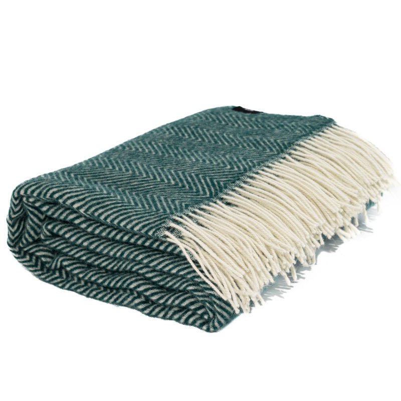 Plaid WOOOL - Manhattan (Vert)