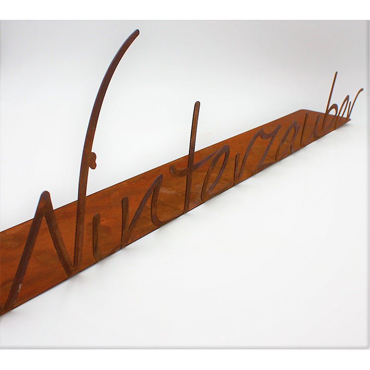 Wintermagisch decoratief bord in patina | Winterdecoratie vintage