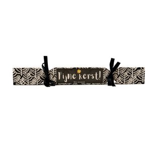 Snoeprol – Fijne Kerst (zwart/beige versie) – THT 05-2028