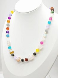 Collier sautoir fantaisie pierre