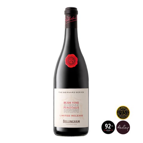 6 Flaschen The Bernard Series Bush Vine Pinotage 2018 - Bellingham