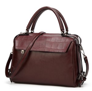AnBeck Women's Elegant PU Leather Shoulder Bag / Top Handle (2 Color Options)