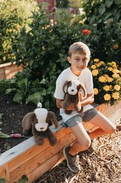 Bunnies By The Bay Kuscheltier Hund Kakao 41cm