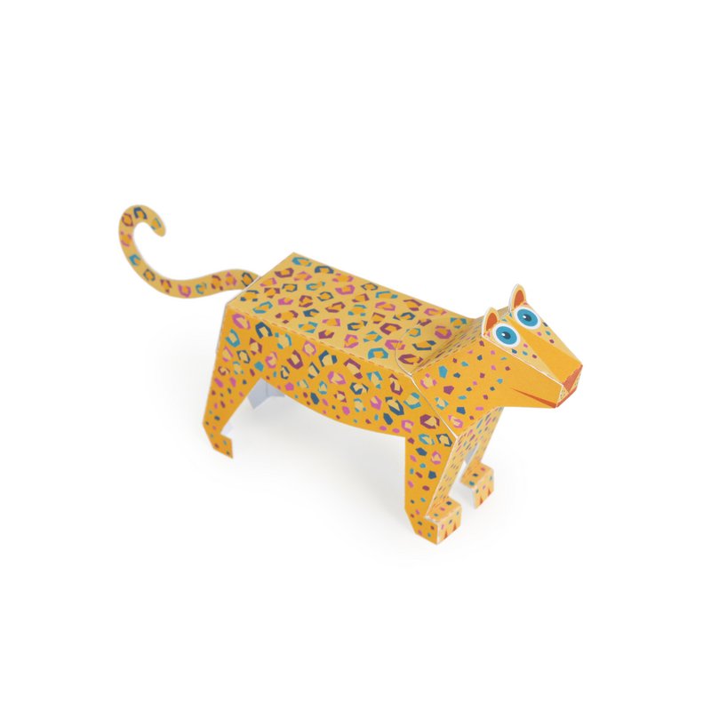 Savannah Animals Paper Toys
