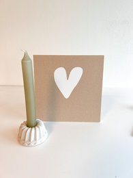 Maxi regalo Cuore Cammello