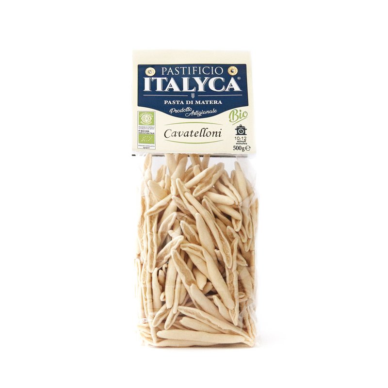 CAVATELLONI 500G PASTA ARTIGIANALE BIOLOGICA 100% ITALIA