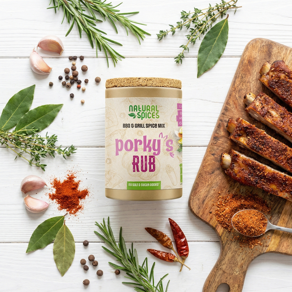 Rub BBQ Wieprzowy – Wyjątkowy Smak – 60g – Przyprawy Naturalne