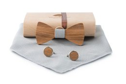 Children's wooden bow tie Butterfly Jr.