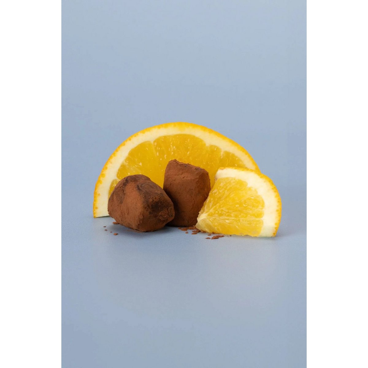 Trufas de Chocolate con Piel de Naranja Confitadas Caja XL 250g | Chocolate Cítrico