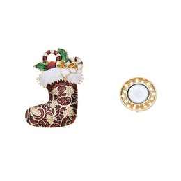 Broche - Kerstsok