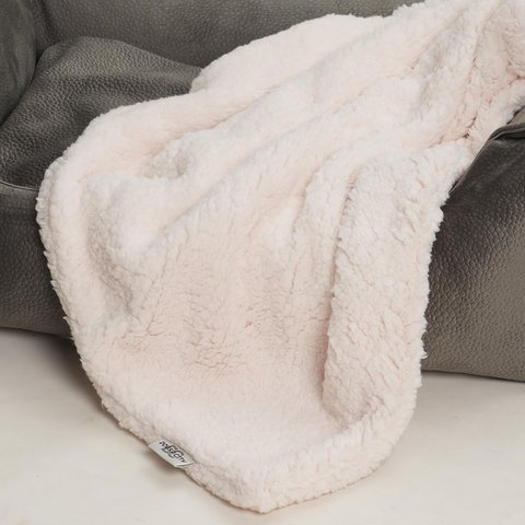 Hundedecke Teddy creme