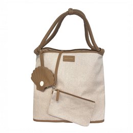 Premium Beach Bag Camel