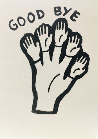 Good bye Card