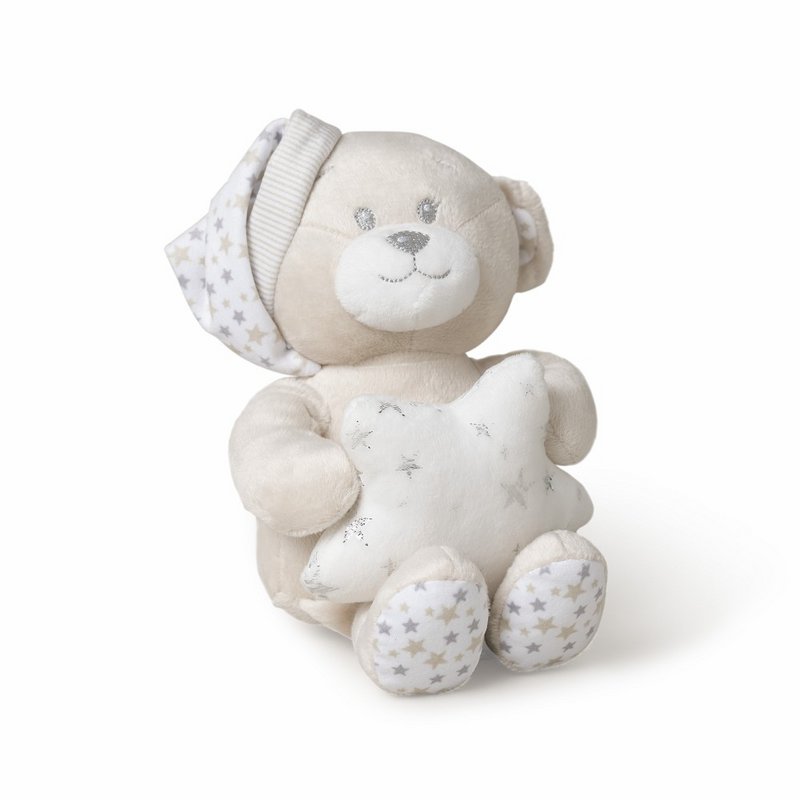 3 STUKS SET (PLUSH SPEELGOED+DEKEN+DOUDOU) - BEIGE
