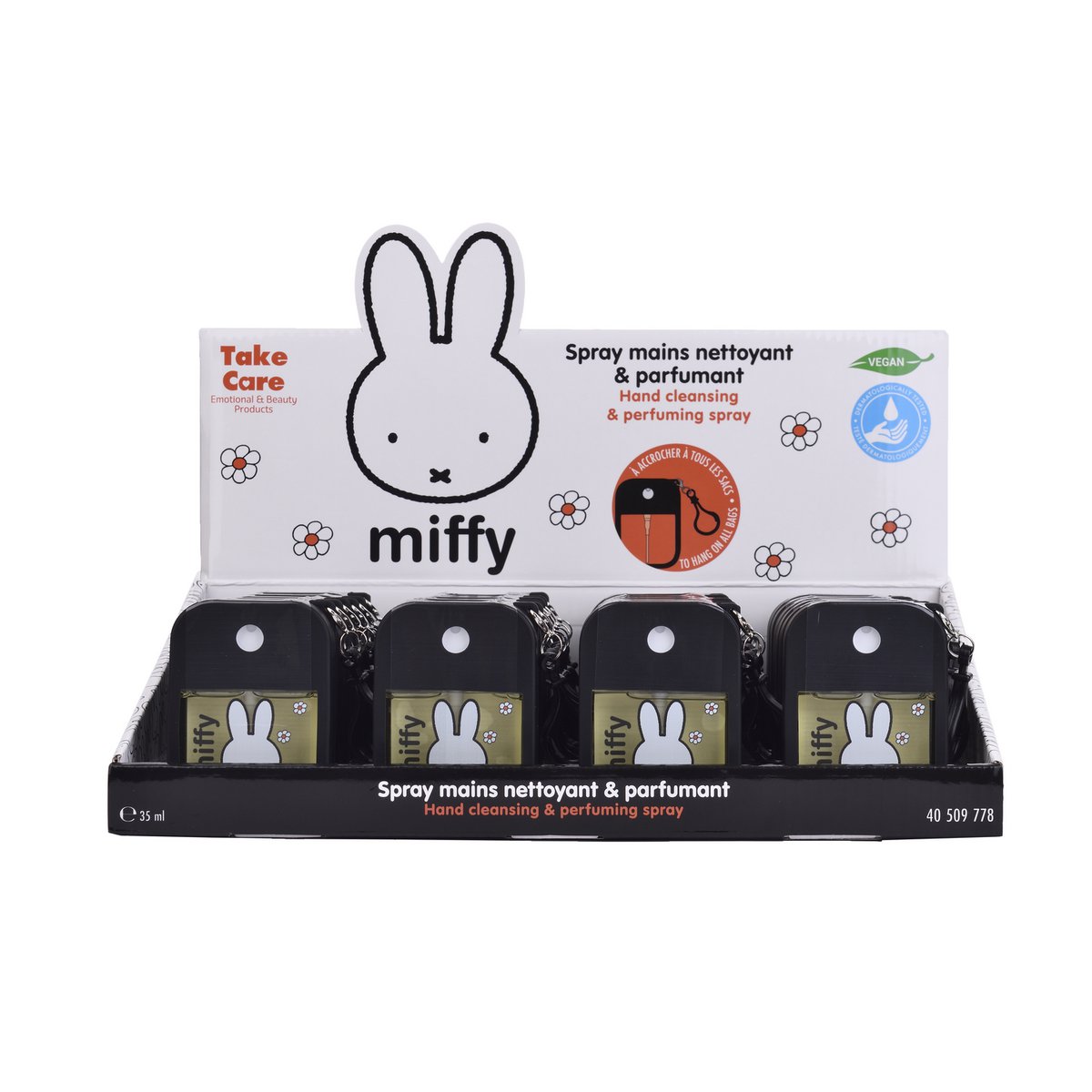 Miffy -35ml Zitronenreinigungshand -Cleaner und 35 ml Silikongehäuse