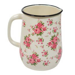 Enamel jug Bella 2,5 l Isabelle Rose