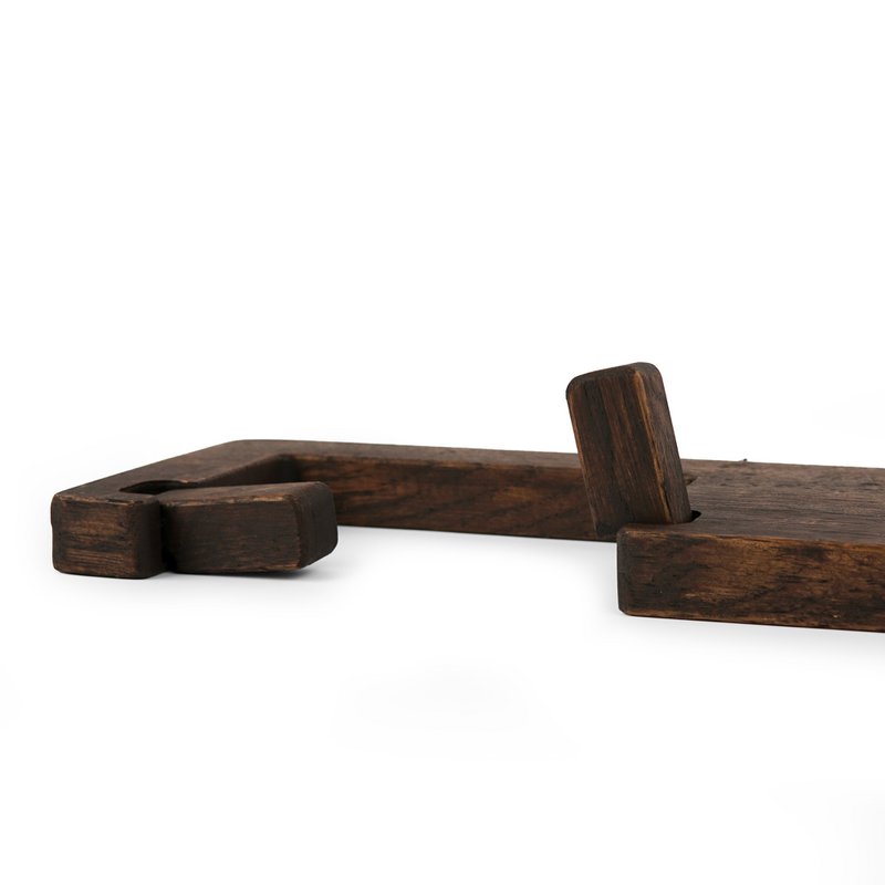Rustic Wall Mount Toilet Paper Holder with Shelf, Bathroom Organizer for TP Storage and Extra Roll Holder
