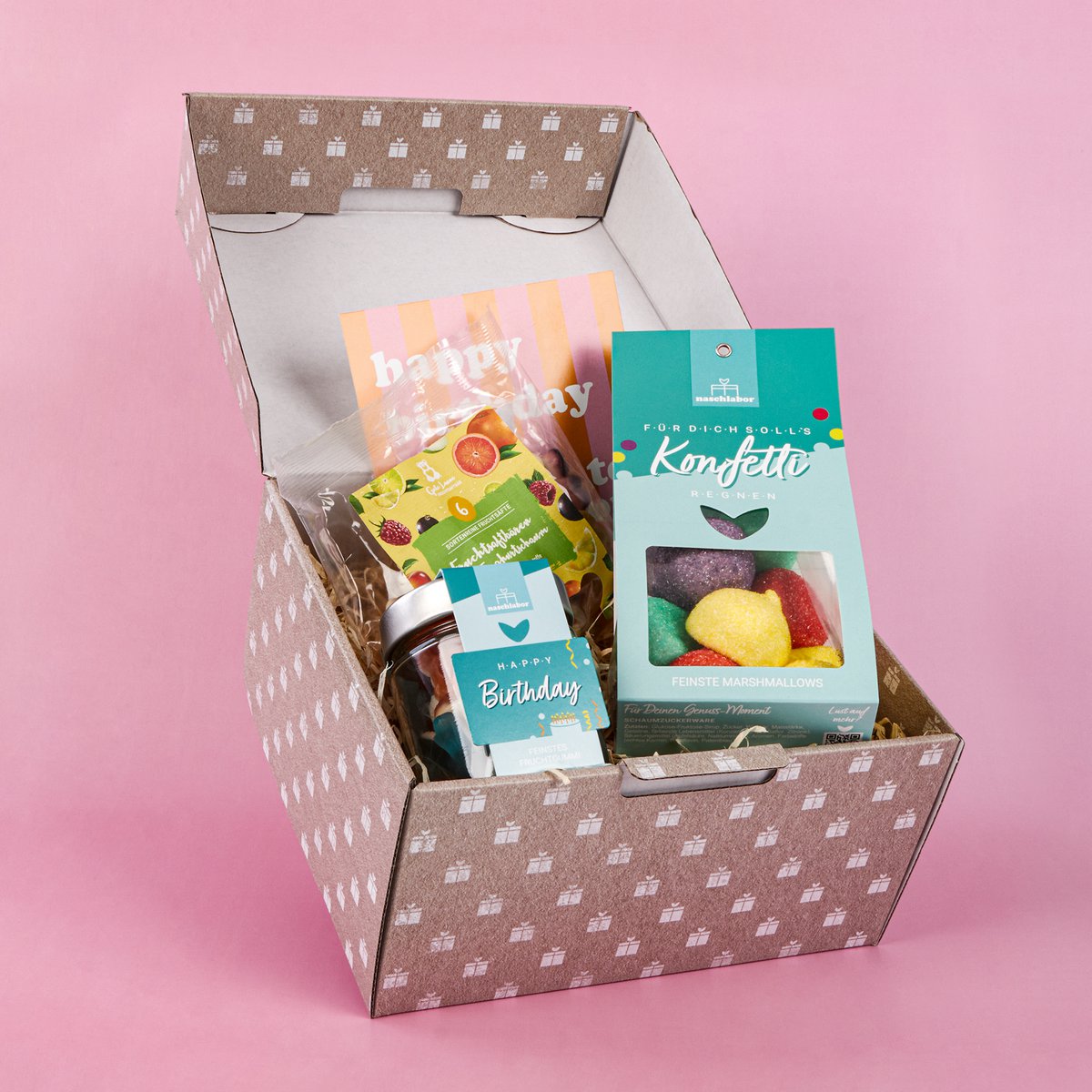 Geschenkbox Tillykke med fødselsdagen til dig