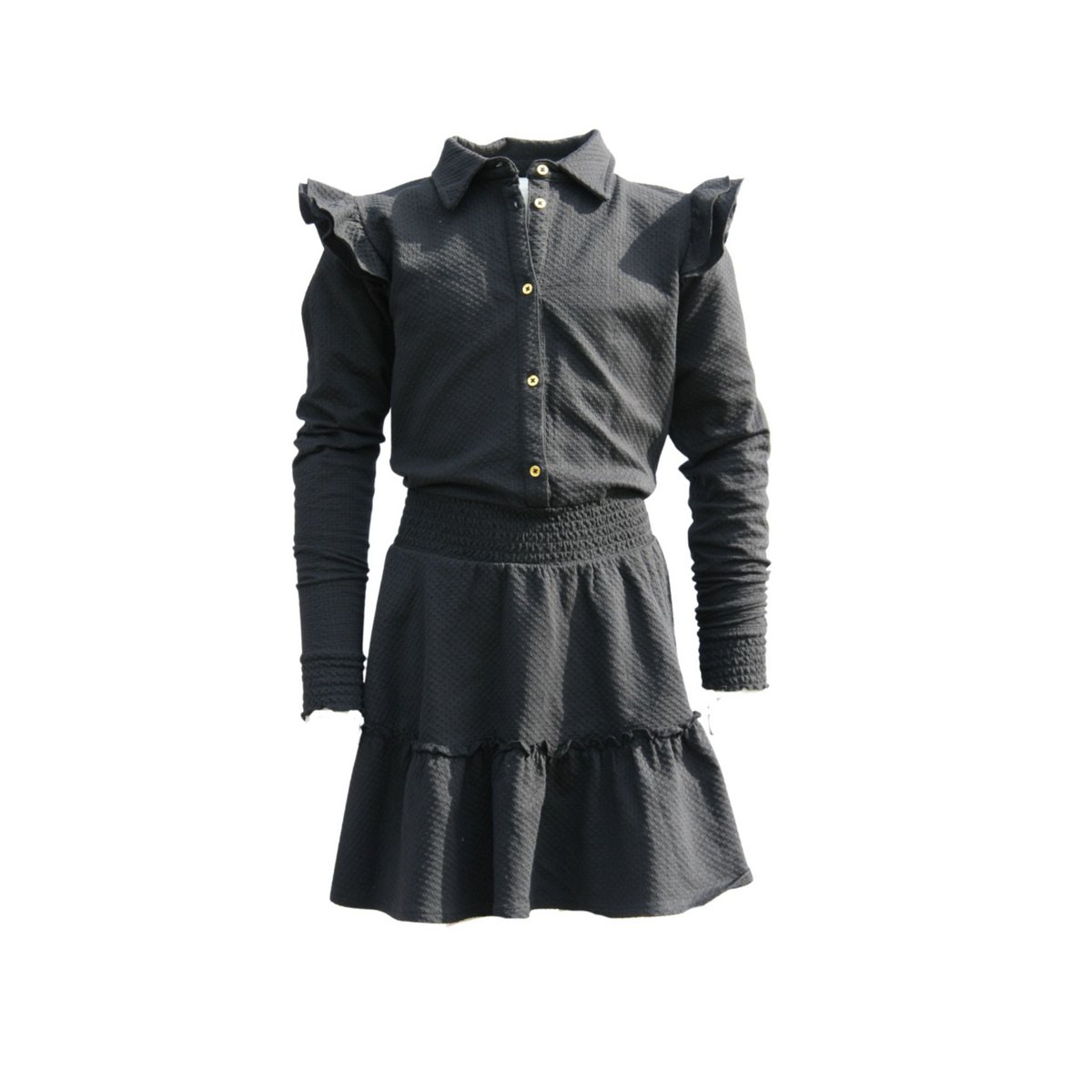 Funkle Girls Jurk zwart