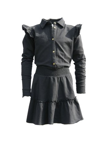 Funkle Girls Jurk zwart