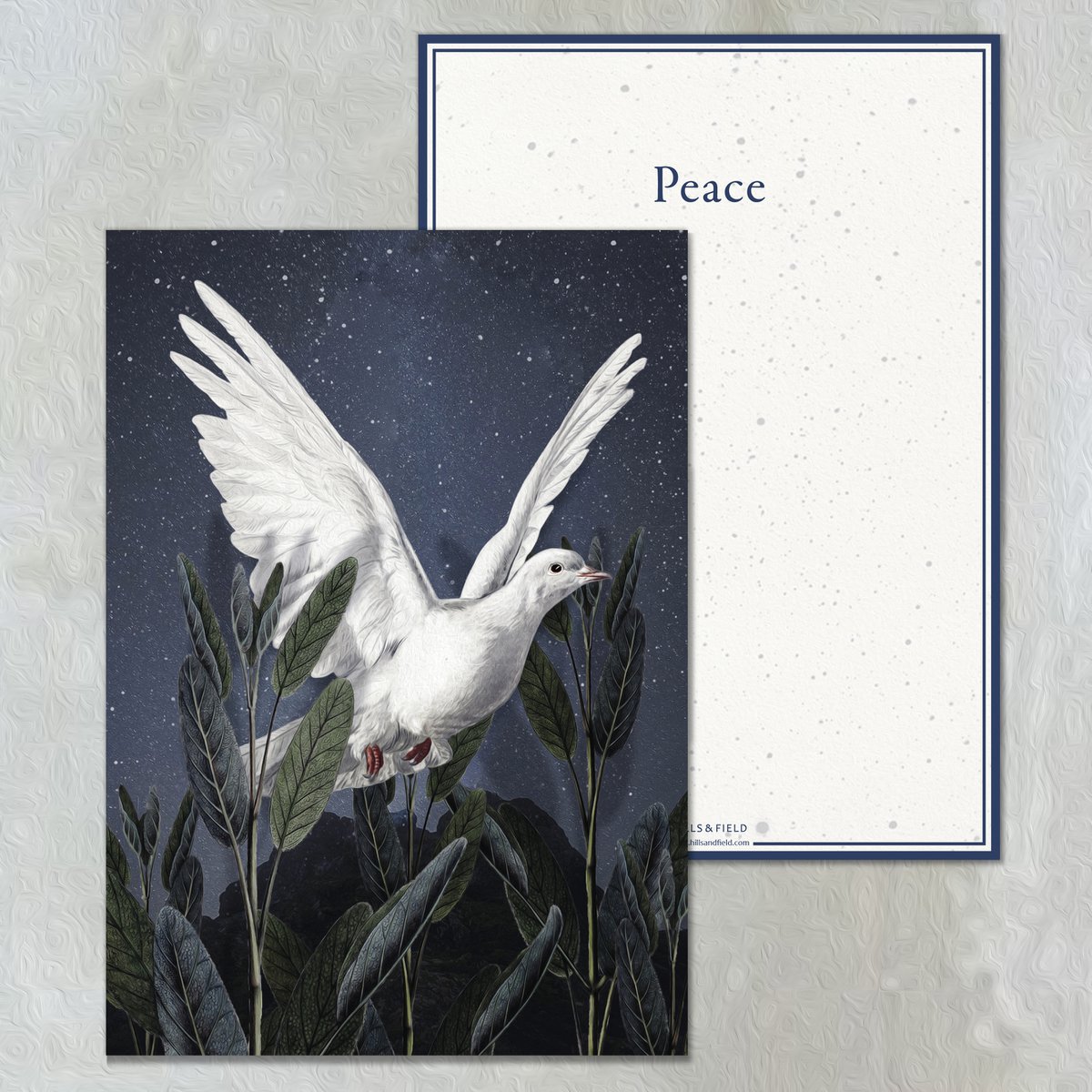 PAZ - Tarjeta A5 con sobre