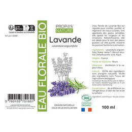 ORGANICZNY HYDROLAT LAWENDY - WODA KWIATOWA - 100ML