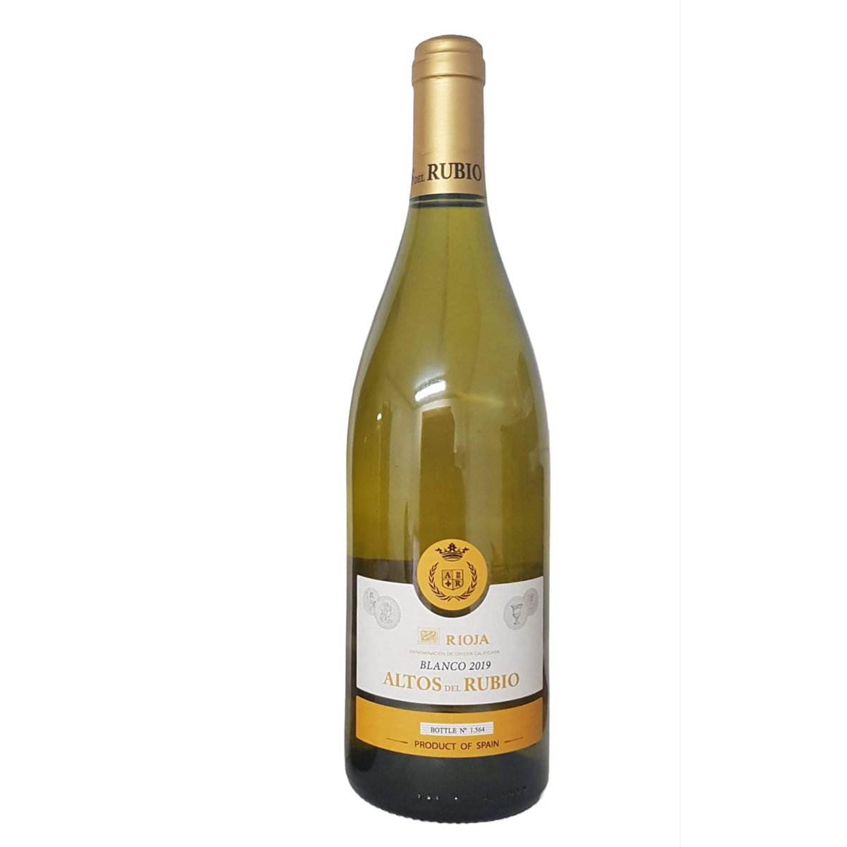 Witte wijn D.O.Ca. Rioja Altos del Rubio